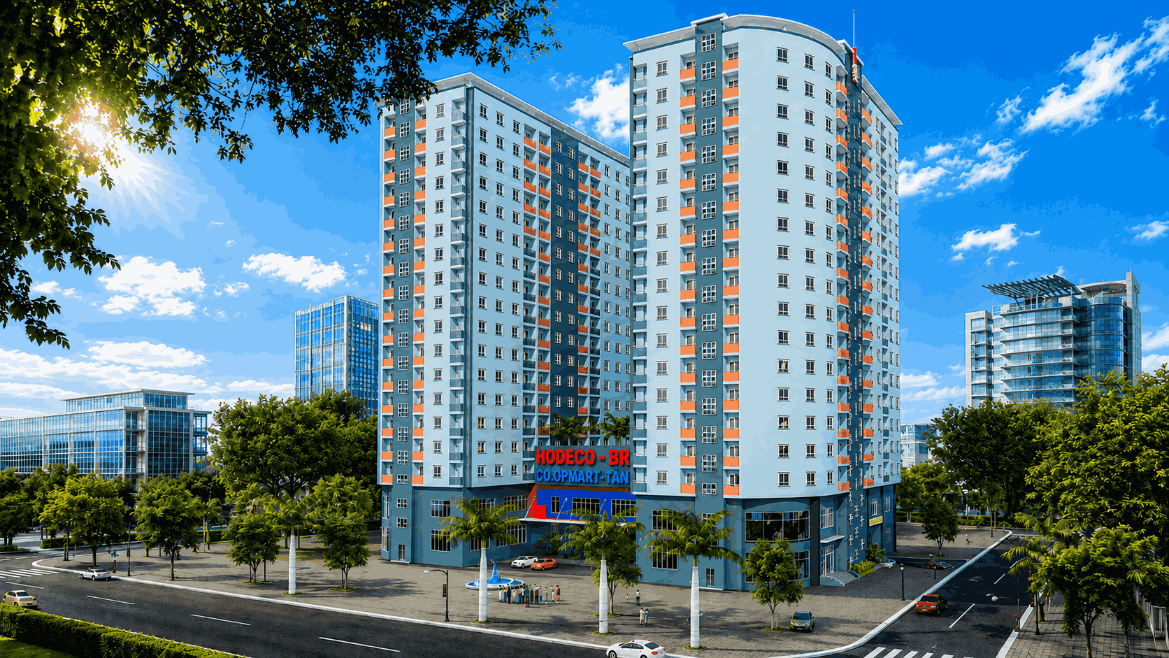 Phu My 18-Storey Retail and Residential Development