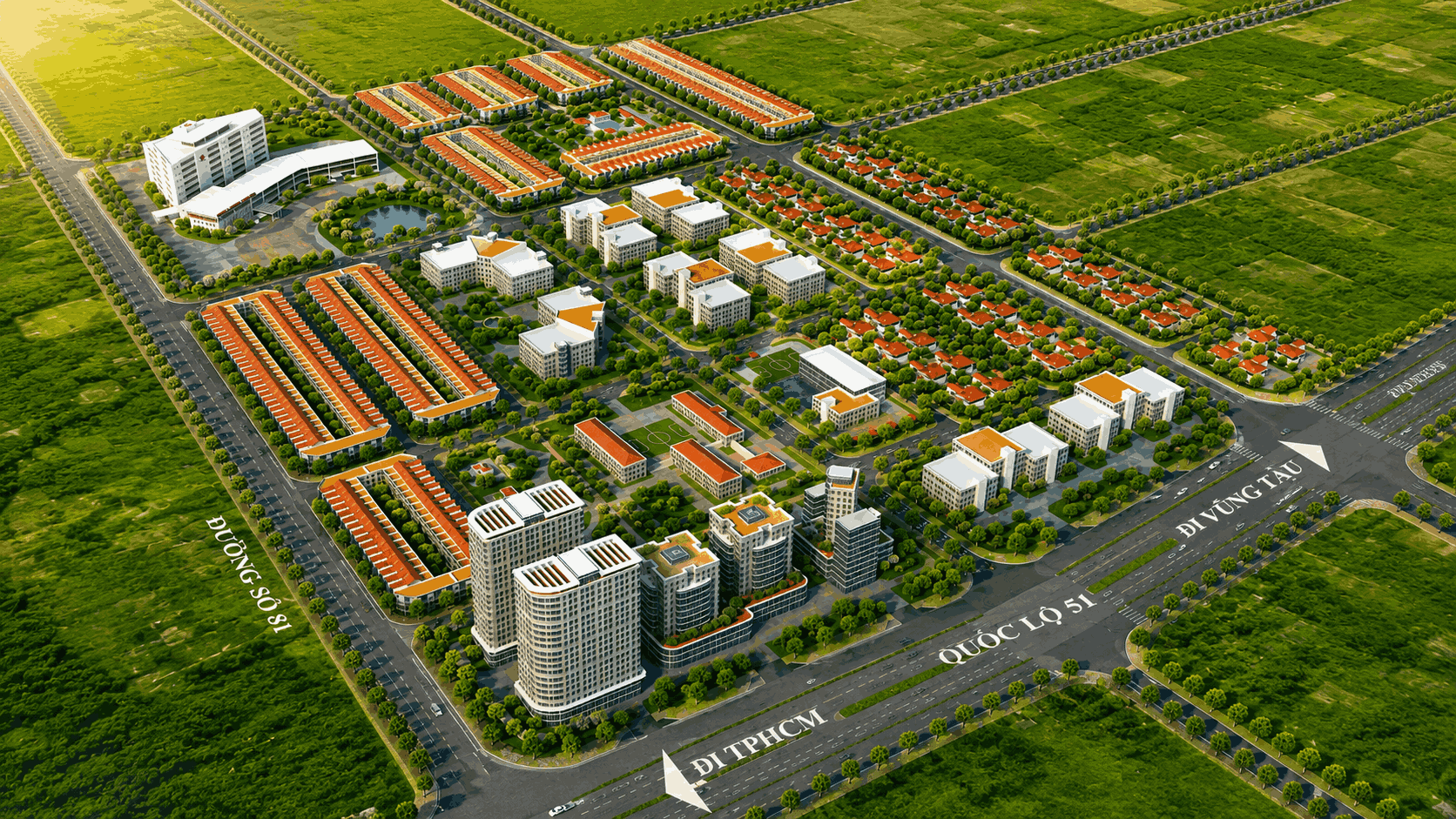 Initial Residential Development of Phu My New Urban Area