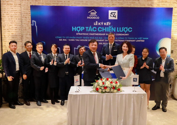 HODECO SIGNED A STRATEGIC COOPERATION CONTRACT WITH 54: ELEVATING REAL ESTATE THROUGH GOLF IN BA RIA – VUNG TAU