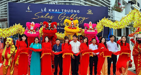 Opening ceremony of sales gallery – The Light city project