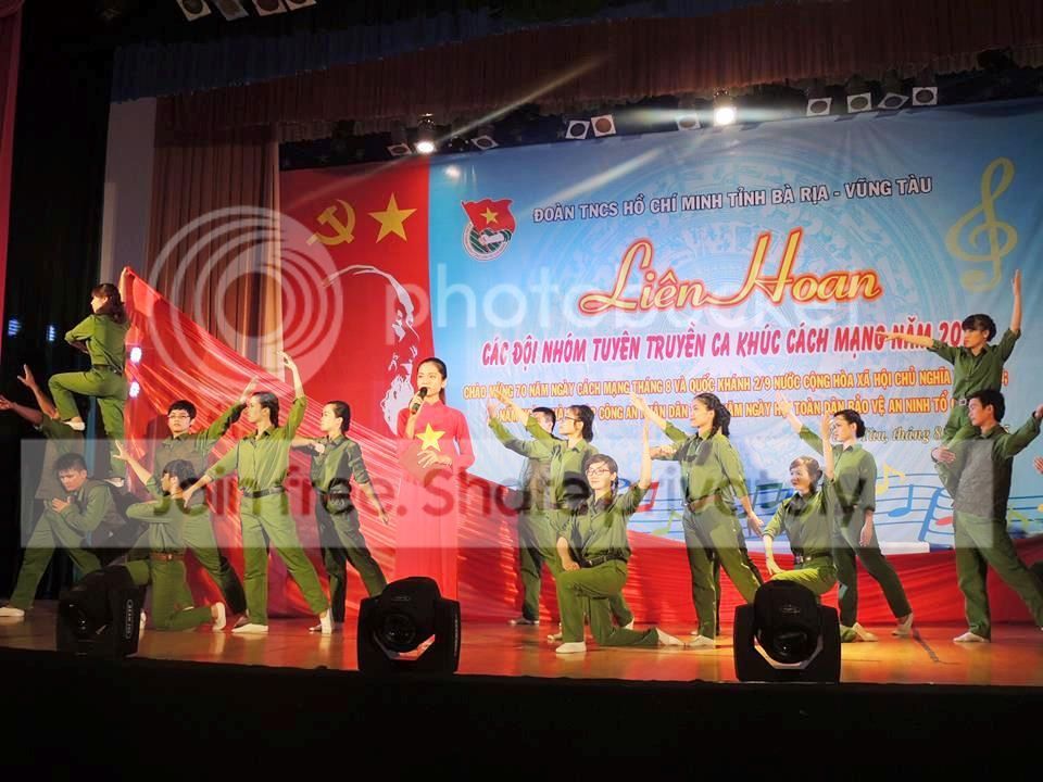 TCM squad of corporations participated in performance night of revolution songs for BR-VT 2015