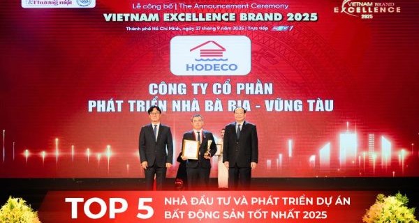 HODECO: Top 5 Nhà đầu tư và phát triển dự án Bất động sản tốt nhất 2025