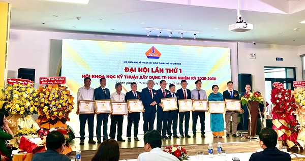 Đại hội lần thứ 1 Hội khoa học kỹ thuật xây dựng TP. Hồ Chí Minh nhiệm kỳ 2025 – 2030