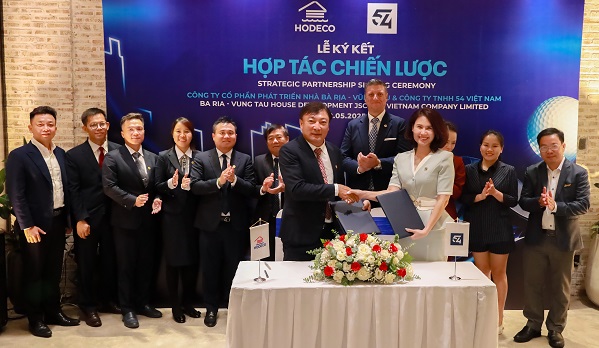 HODECO và 54 ký kết hợp tác chiến lược: Nâng tầm bất động sản kết hợp golf tại Bà Rịa – Vũng Tàu