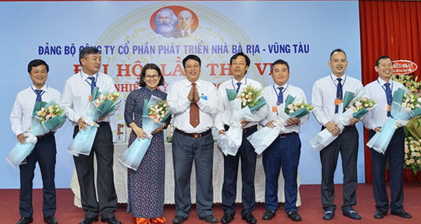 Công ty CP Phát triển nhà BR – VT tổ chức thành công đại hội Đảng bộ nhiệm kỳ 2020-2025