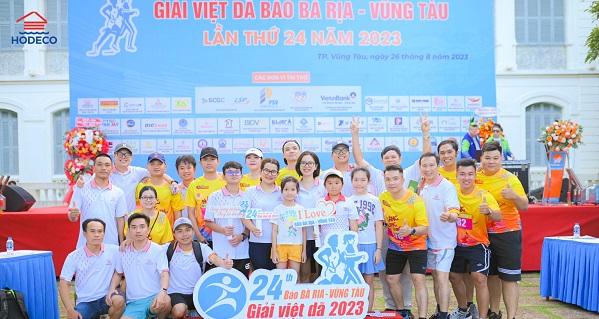 HODECO Tham Gia Giải Việt dã báo Bà Rịa – Vũng Tàu lần 24