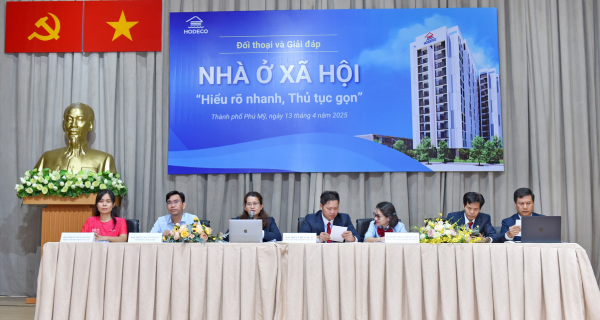 HODECO mang NƠXH đến gần cán bộ, công nhân viên chức và lực lượng vũ trang nhân dân TP Phú Mỹ