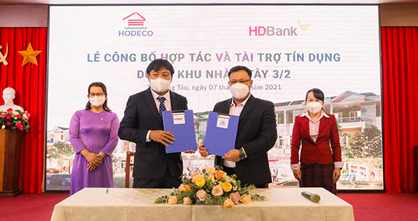 HODECO AND VUNG TAU HD BANK ANNOUNCE THE CREDIT SPONSOR COOPERATION FOR THE WEST 3/2 PROJECT