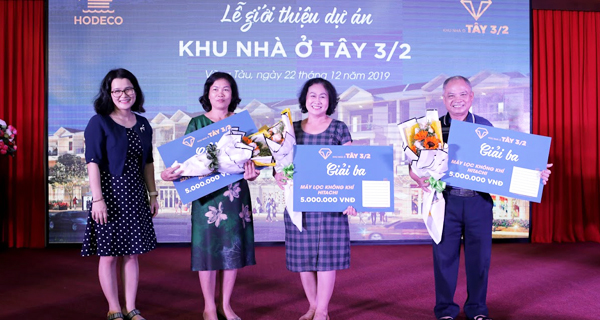 Lễ giới thiệu dự án Khu nhà ở Phía Tây đường 3 tháng 2