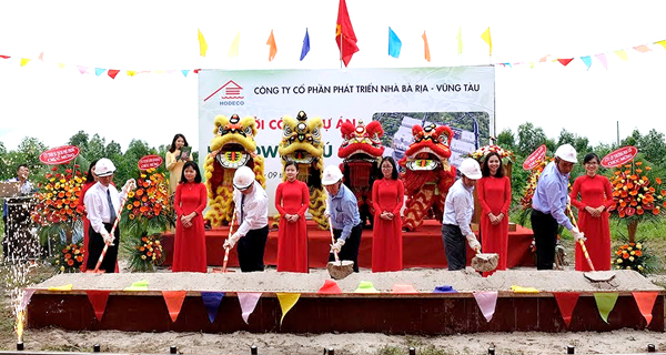 Khởi công dự án khu nhà ở Ecotown Phú Mỹ