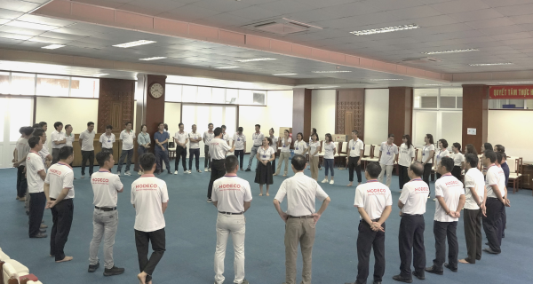 CBNV HODECO: Thêm gần nhau để kết nối hơn qua hoạt động đào tạo nội bộ
