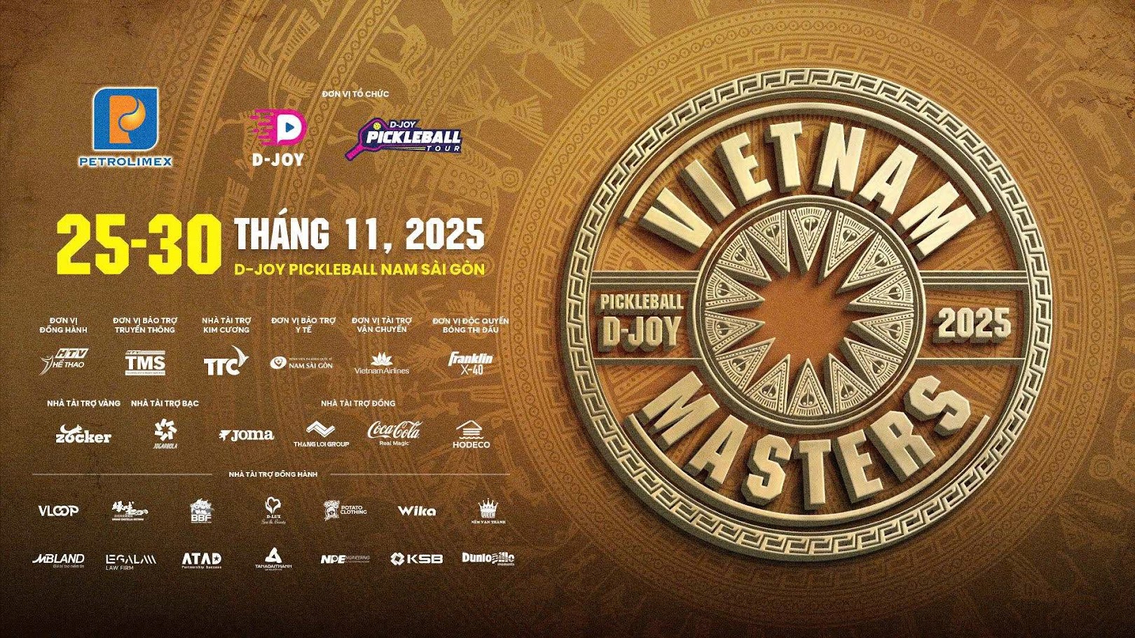 HODECO Accompanies Vietnam Masters Pickleball – Petrolimex Cup 2025