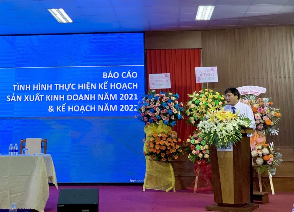 CONFERENCE TO SUMMARIZE THE PRODUCTION AND BUSINESS ACTIVITIES IN 2021, IMPLEMENTATION OF PLAN IN 2022 AND EMPLOYEES CONFERENCE IN 2022