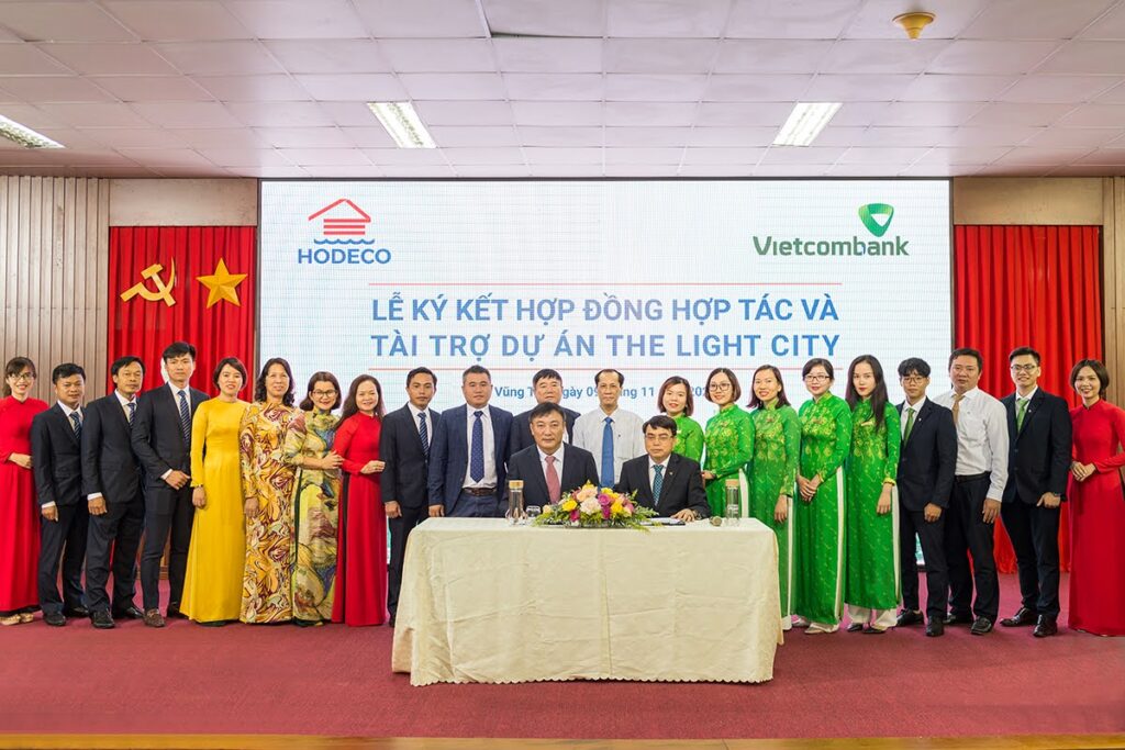Vietcombank Vung Tau provided credit for The Light City project