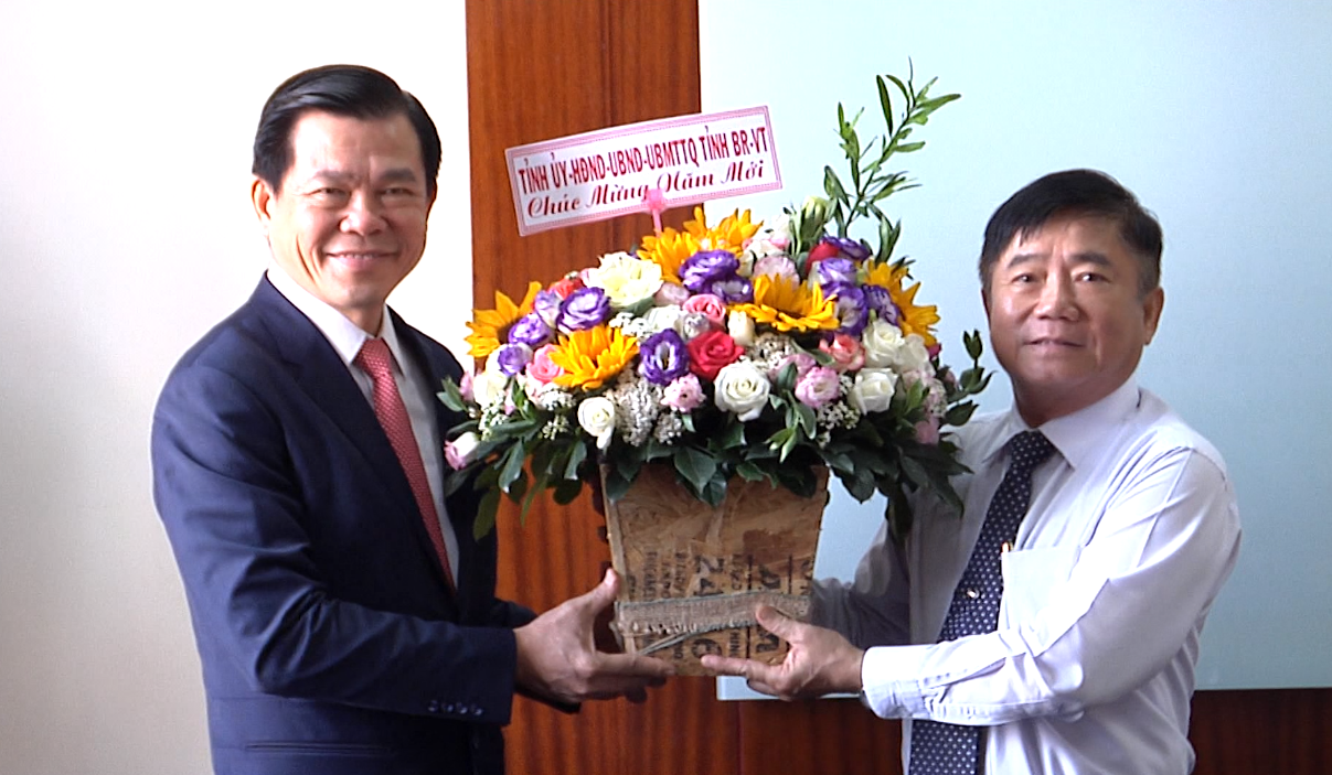 BR-VT leaders visit and send new year wishes to HODECO on occasion of Tet 2018