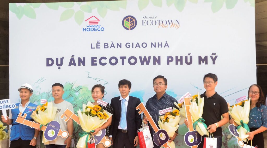 Ecotown Phú Mỹ – Chính thức bàn giao nhà cho khách hàng