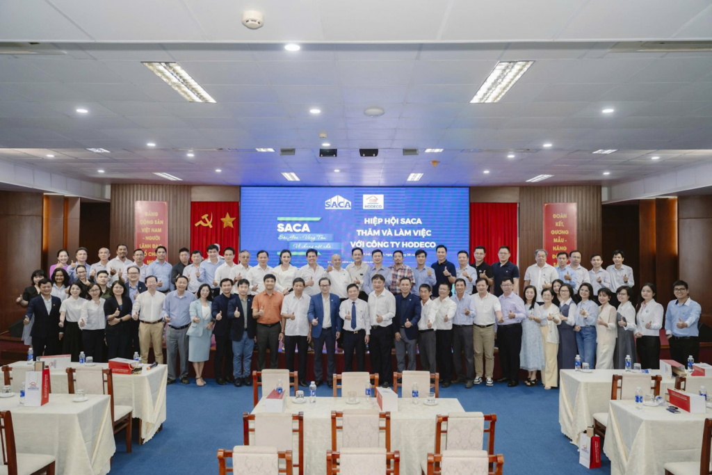 Hiệp hội SACA tham quan các dự án trọng điểm của HODECO