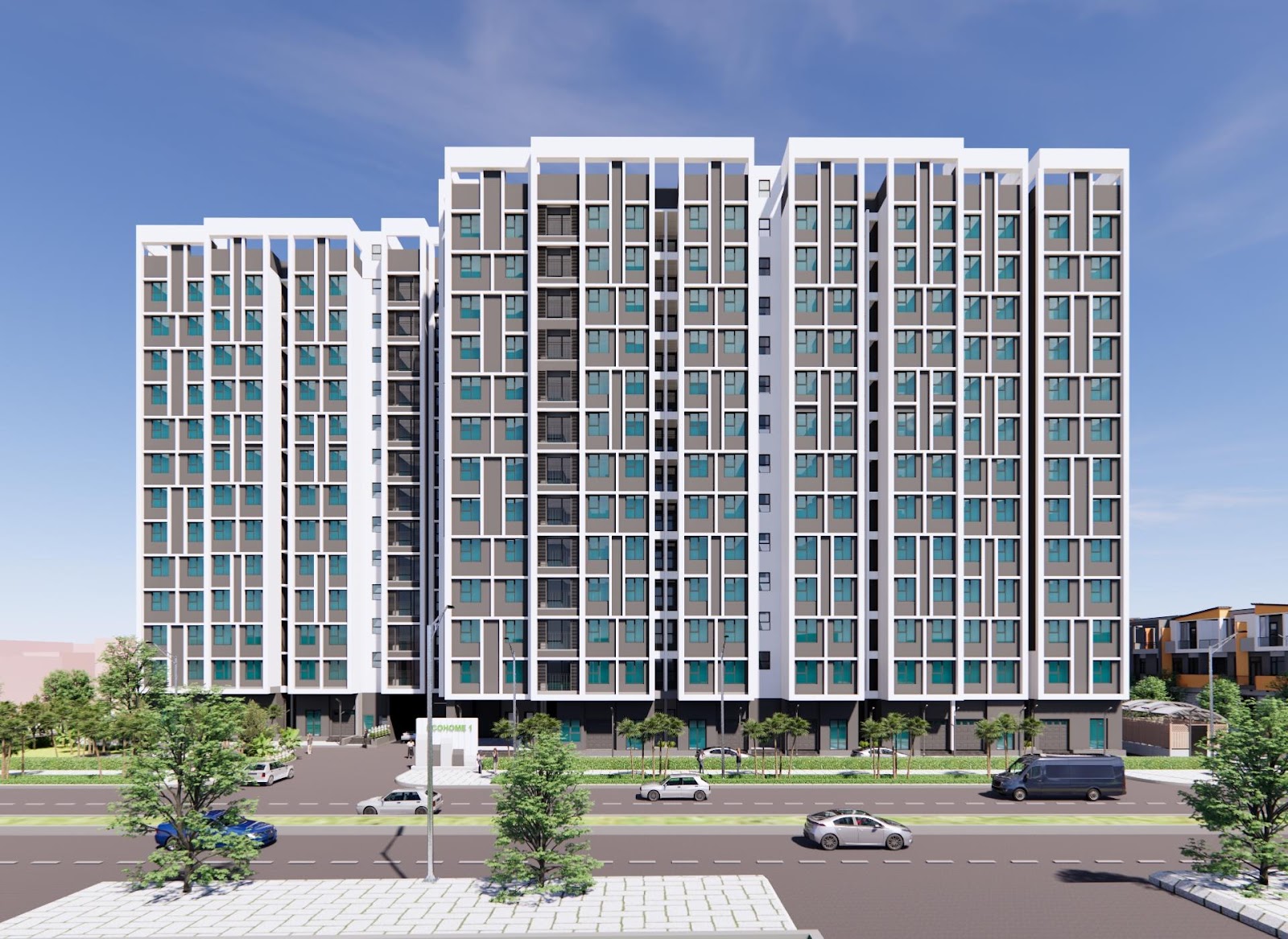 Chung cư NOXH Eco Home 1: Nơi an cư vững chắc tại trung tâm cảng biển quốc tế Phú Mỹ