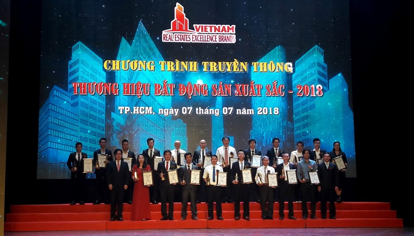 HODECO is listed on the Top real estate trademark of Viet Nam 2018