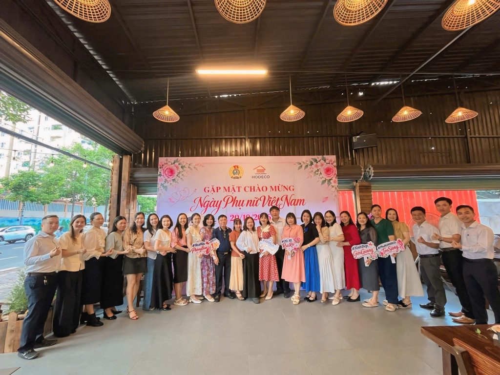 HODECO Celebrates Vietnamese Women’s Day (October 20) – Honoring and Expressing Gratitude to Female Employees